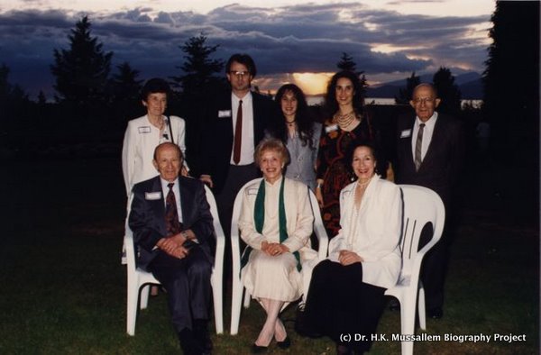 With family following Convocation, University of BC, 1994